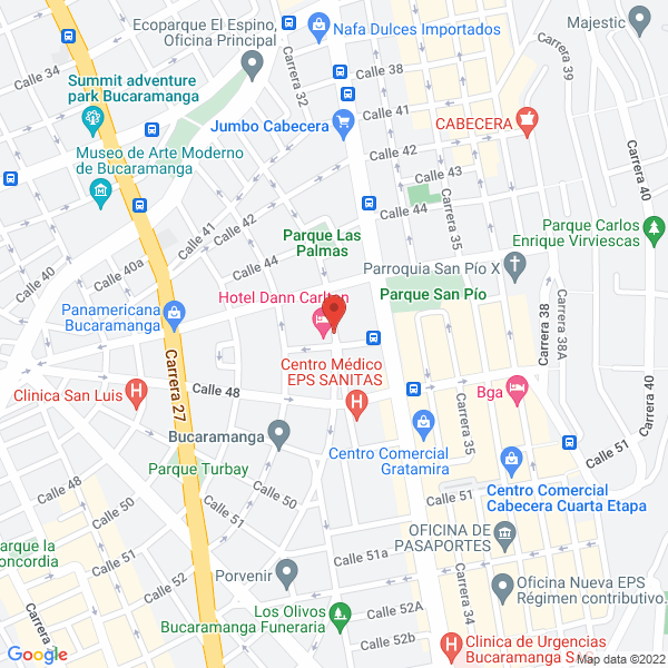 Map of Inproca Ltda.