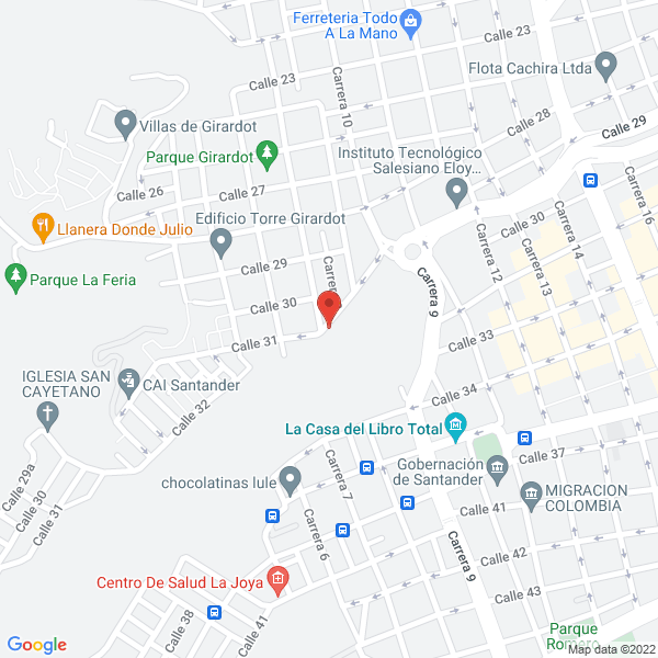 Map of J.R. Ataúdes