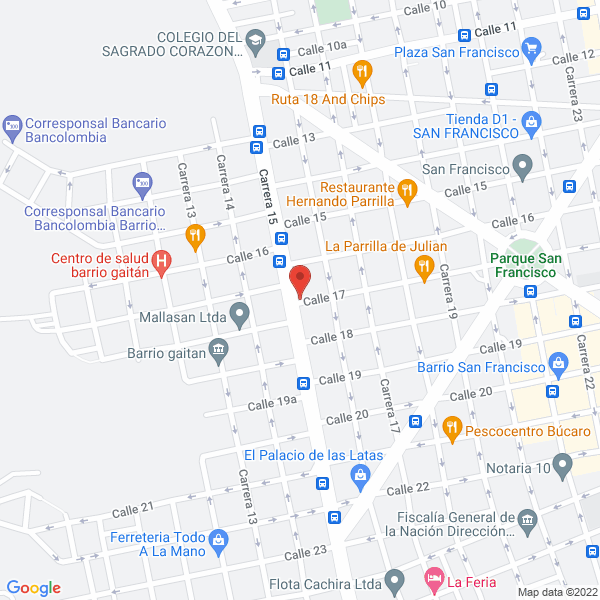 Map of Importadora Ford Colombia Ltda