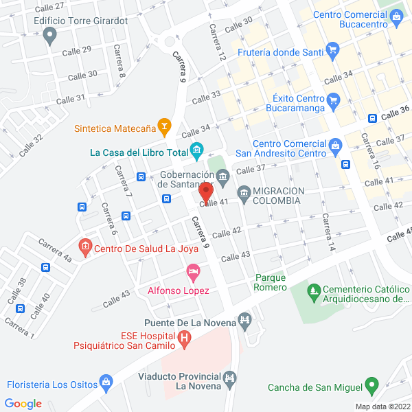Map of Imd Ingenieros Contratistas S.A.S.