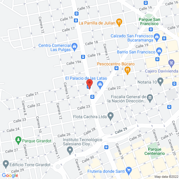 Map of A.Induferco