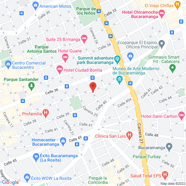 Map of Abordar Viajes & Turismo S.A.S.