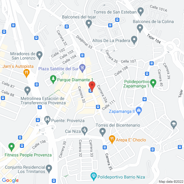 Map of Acarreos A Domicilio Mudanzas Ciudad Bonita