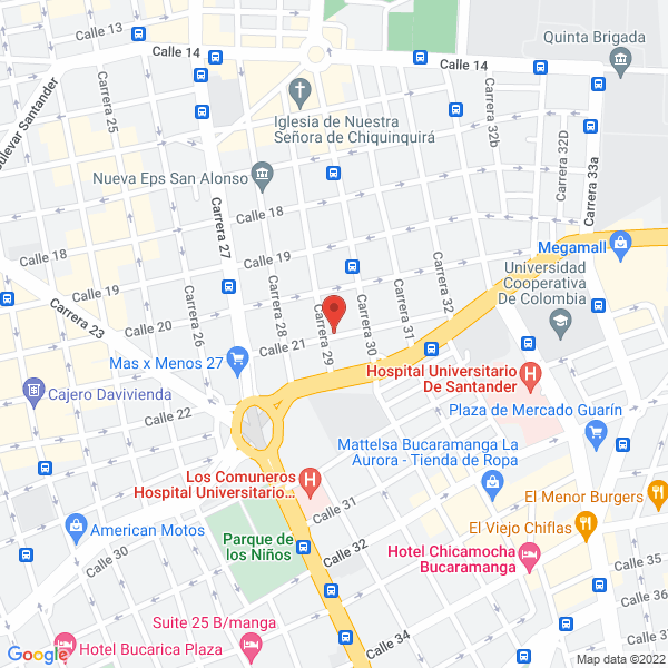 Map of Adolfo Duke Studios