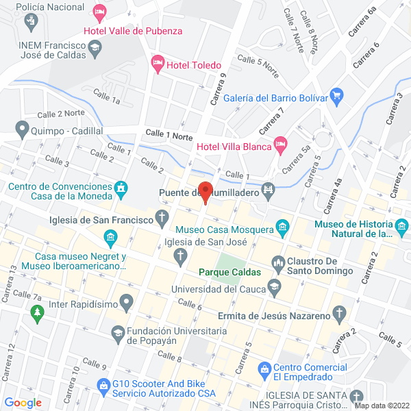 Map of Adrada Córdoba Luis Arturo