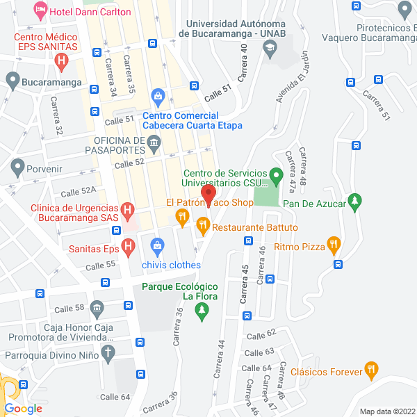 Map of Acción Lavomaxi