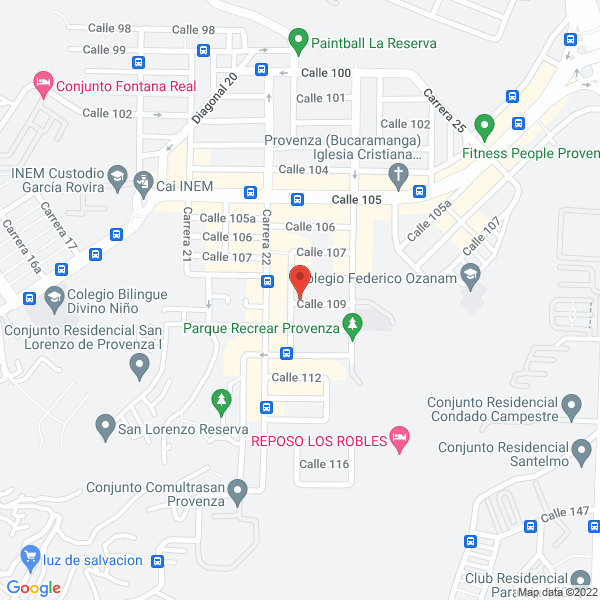 Map of Agrupación Arpa Internacional De Mario J. Moreno