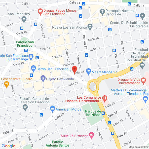 Map of Agencia De Viajes A Viajar Por Colombia