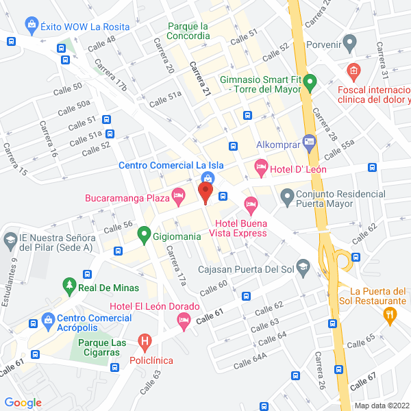 Map of Agencia De Viajes Andres Tours