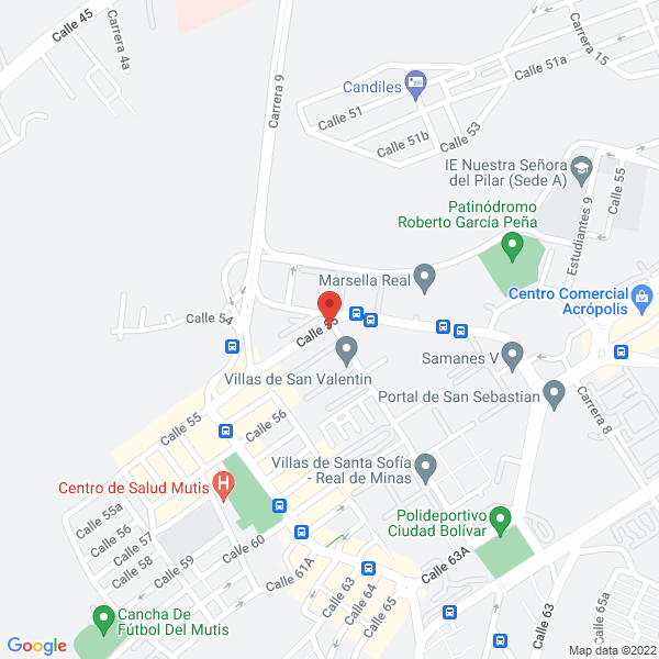 Map of Agon Lavandería
