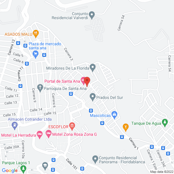 Map of Agua Venditta Del Manantial De San Ignacio
