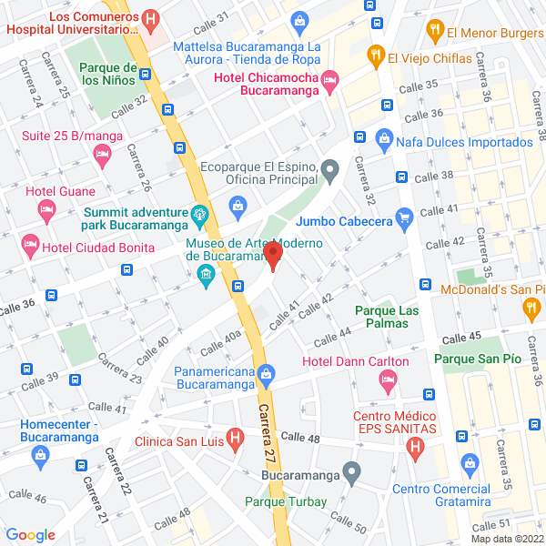 Map of Guerra Vasquez Luis Fernando