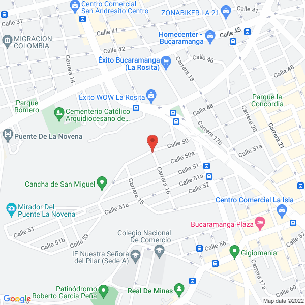 Map of Agencia Arte Publicitario