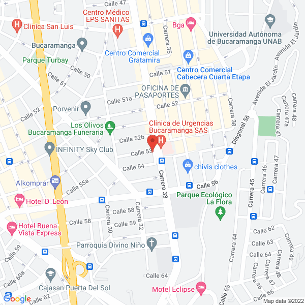 Map of Agencia Optima Comunicación Publicistas