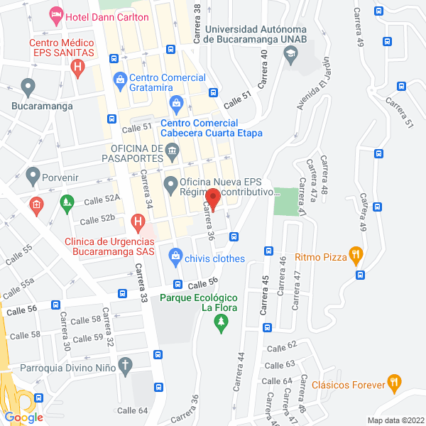 Map of Agencia De Viajes Isatur