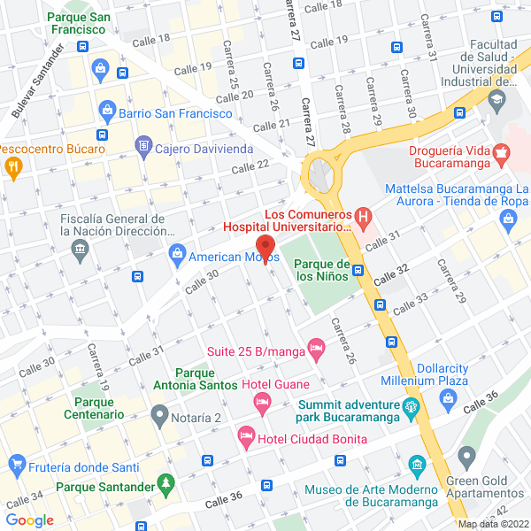 Map of Aliar S.A.