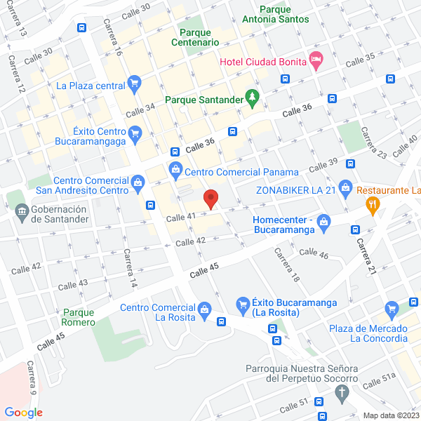 Map of Almacén Alumcristal