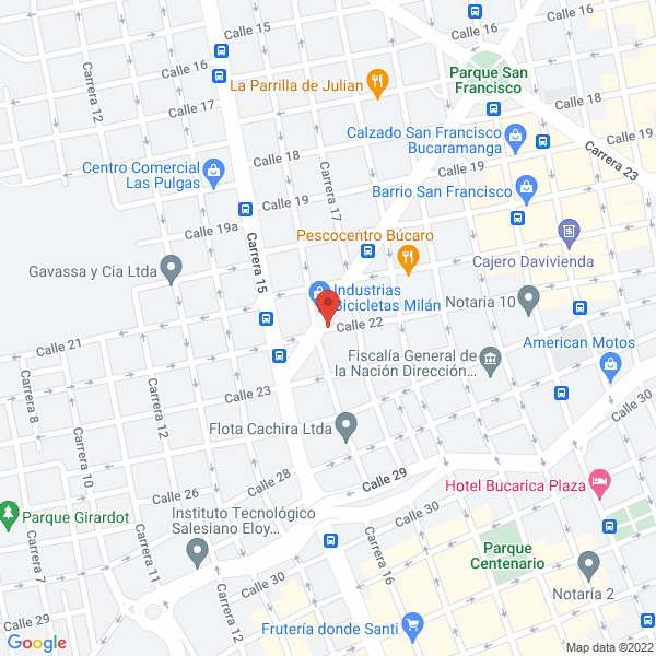 Map of Almacén Cicloas