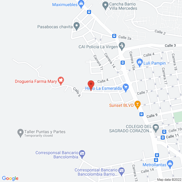 Map of Almacén De Repuestos Barbosa Motors