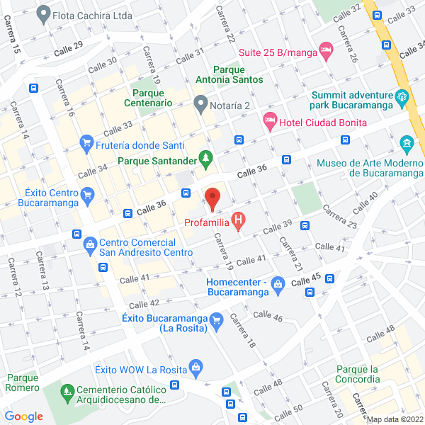Map of Almacén Leotex