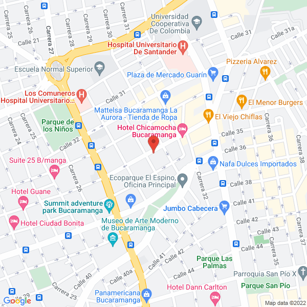 Map of Almacén Zadami Galería