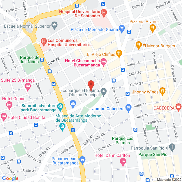 Map of Alquiler De Disfraces Los Rosales