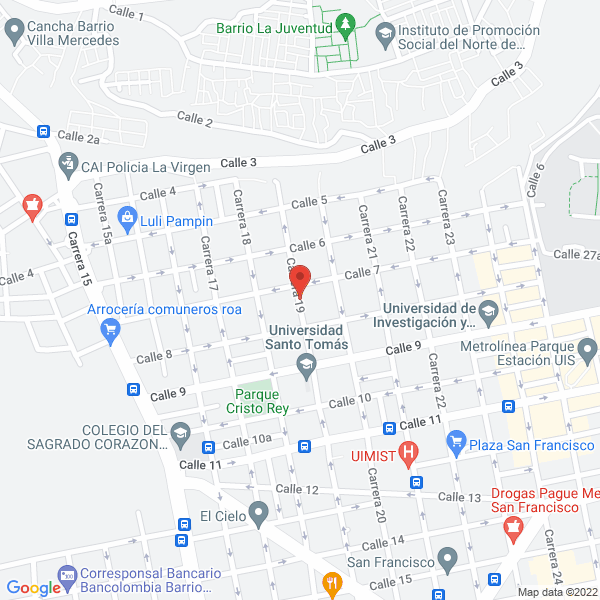 Map of Formaletas Y Maderas Serrano