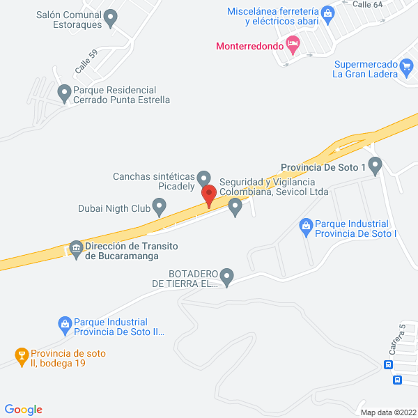Map of Bonces Ortiz Argemiro