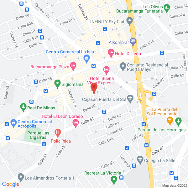 Map of Aventuras En Pañales