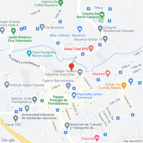 Map of Asadero Pacho Pacho