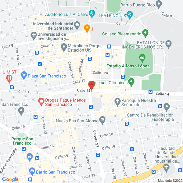 Map of Atecion Al Cliente Servi Whirlpool De Oriente