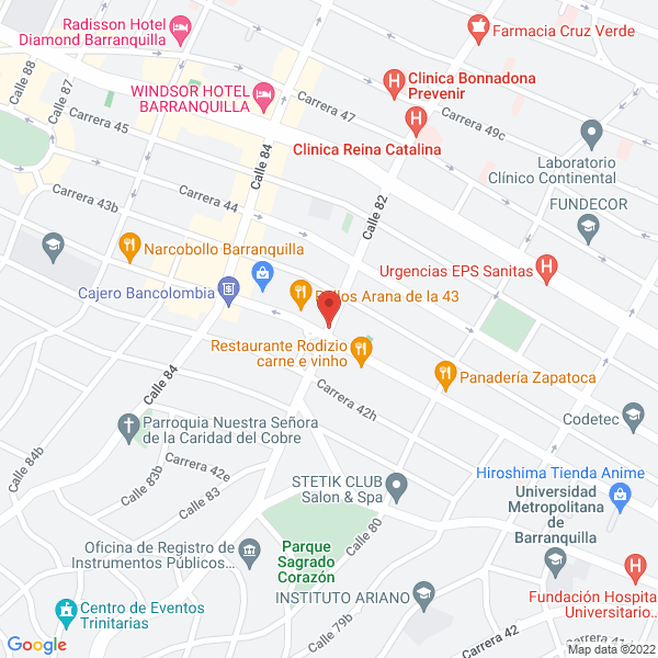 Map of Arquiseg Ltda.