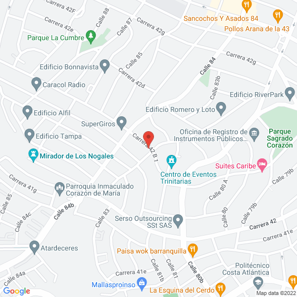Map of Asesorías Y Servicios Prieto Coronado