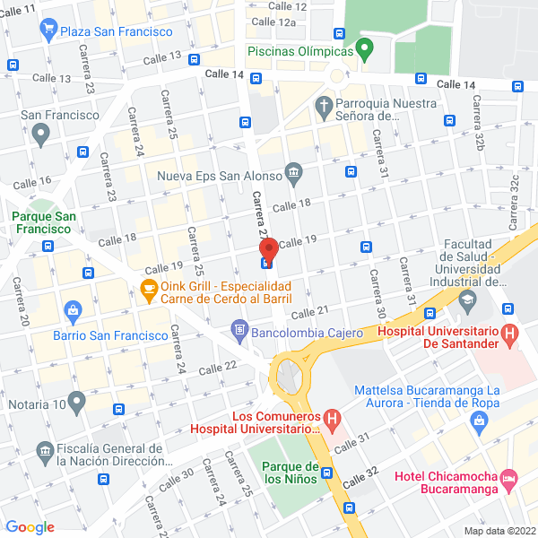 Map of Armonía Impresores Ltda.