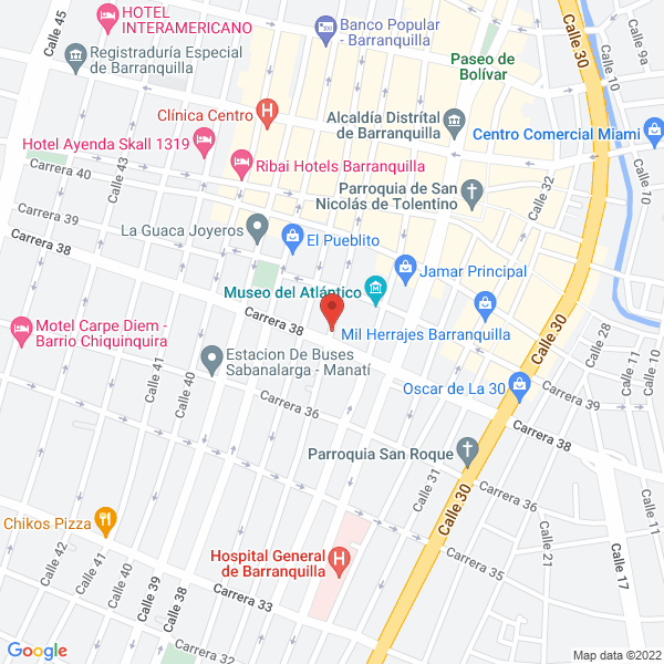 Map of Artes Publitoro