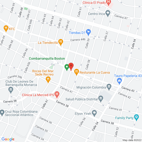 Map of Restaurante Asadero Don Chicken