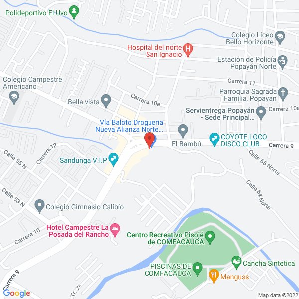 Map of Asadero Kikos Parrilla