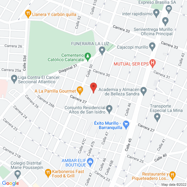 Map of Avisos Luminosos Neón Paz