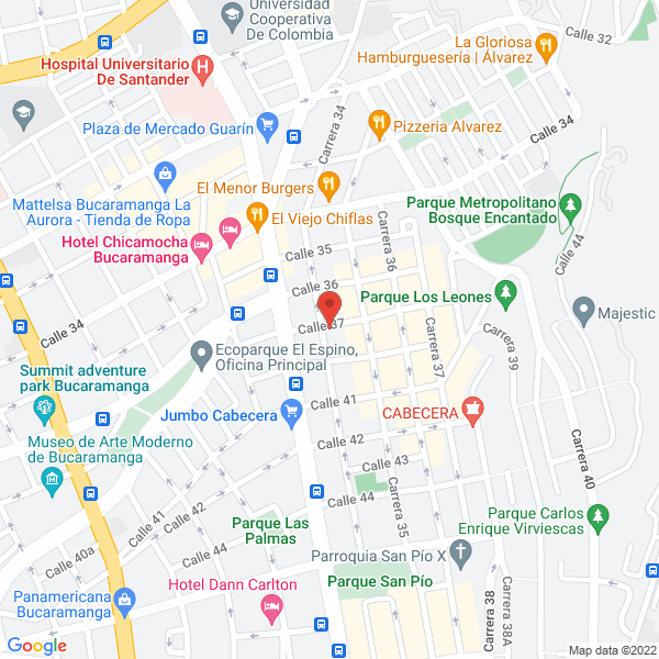 Map of Ballén Arquitectos