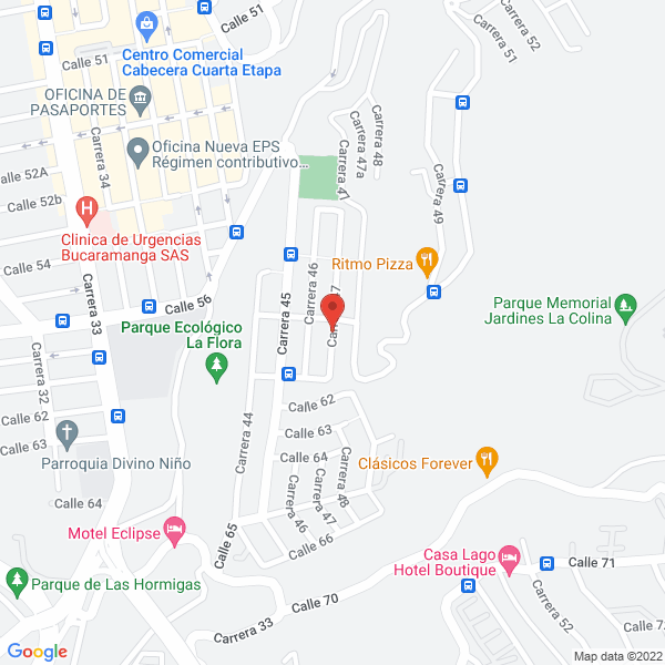 Map of Bicimaniácos