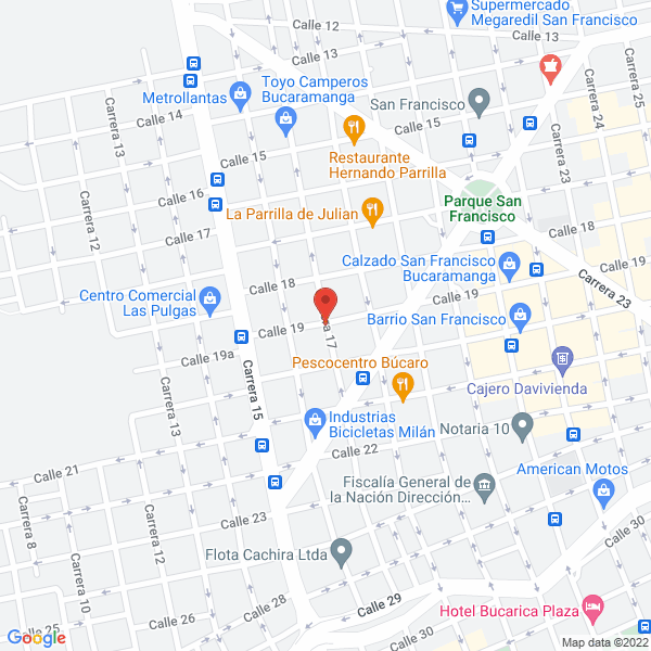 Map of Residencias Barcelona