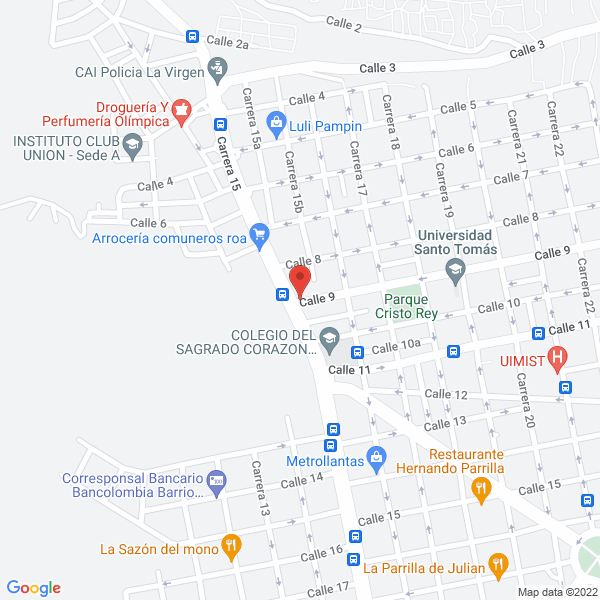 Map of Talleres Autorally