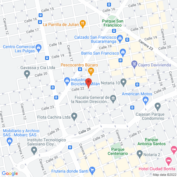 Map of Avisos El Pintor