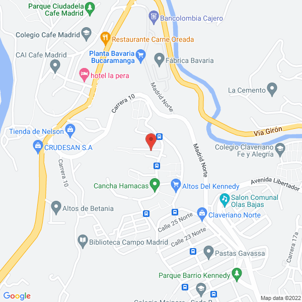 Map of Cacharrería Jazmín