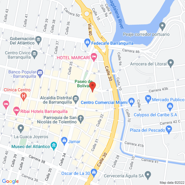 Map of Cacharrería Y Ferretería Nuevo Milenio