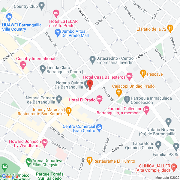 Map of Bodyface Center