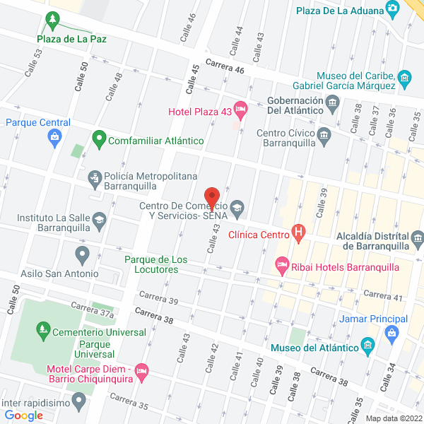 Map of Boletín Jurídico