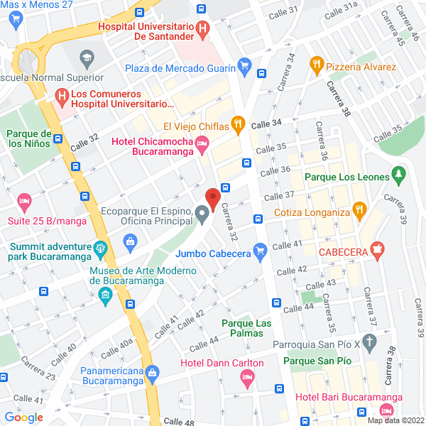 Map of Avena Y Cia