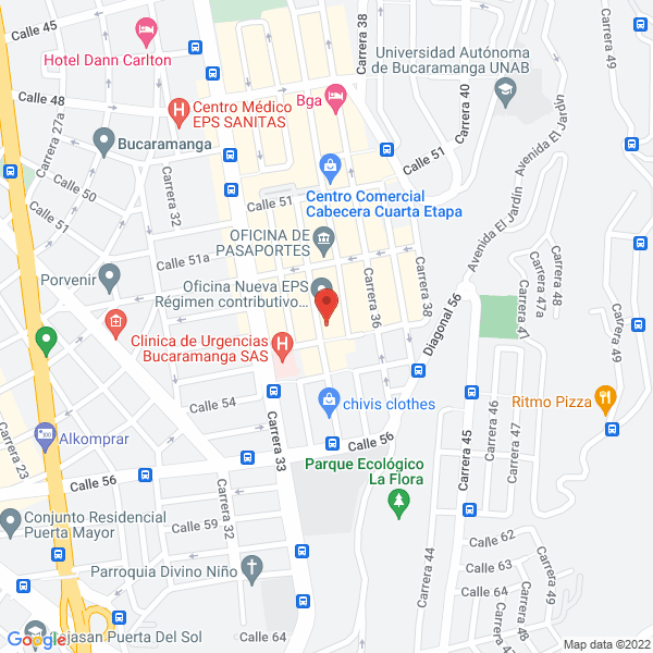 Map of Centro Canino Cabecera