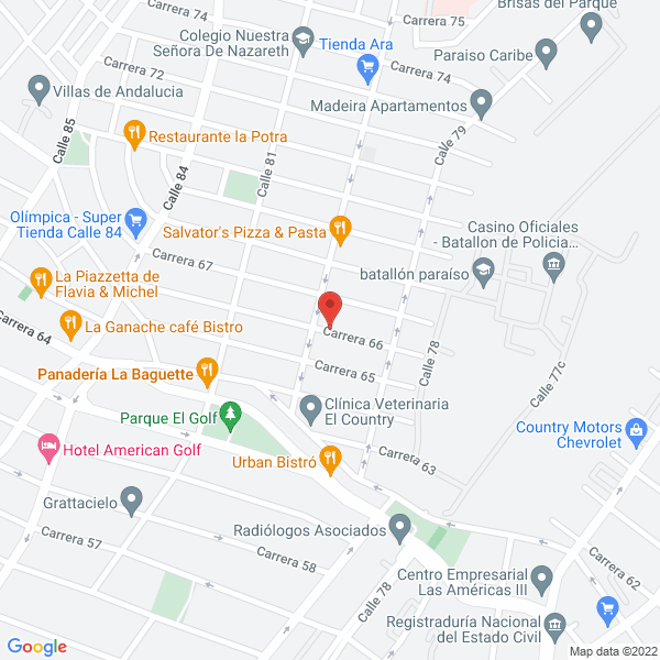 Map of Beta Systems Ltda.